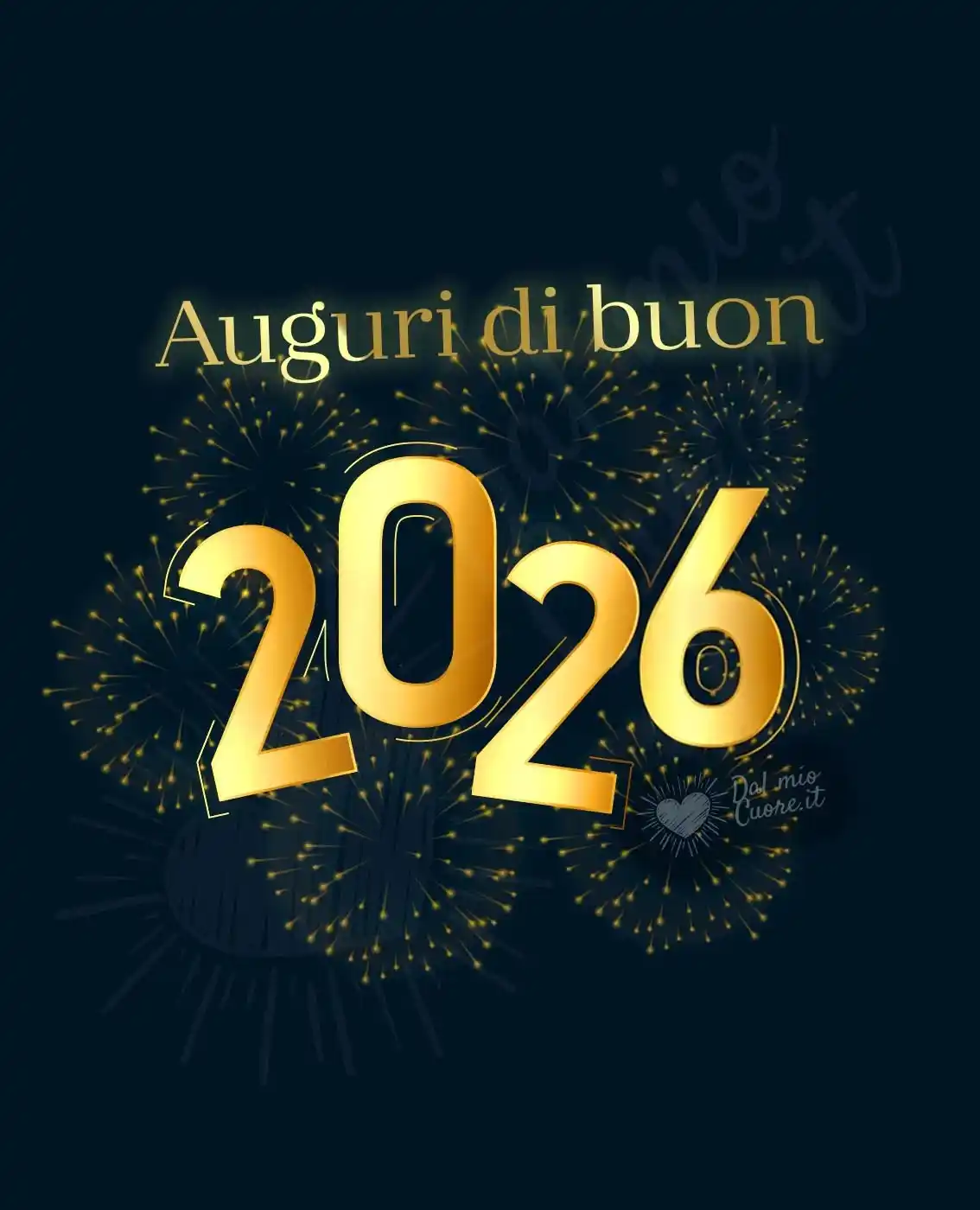 Buon Anno immagine di auguri di buon 2026