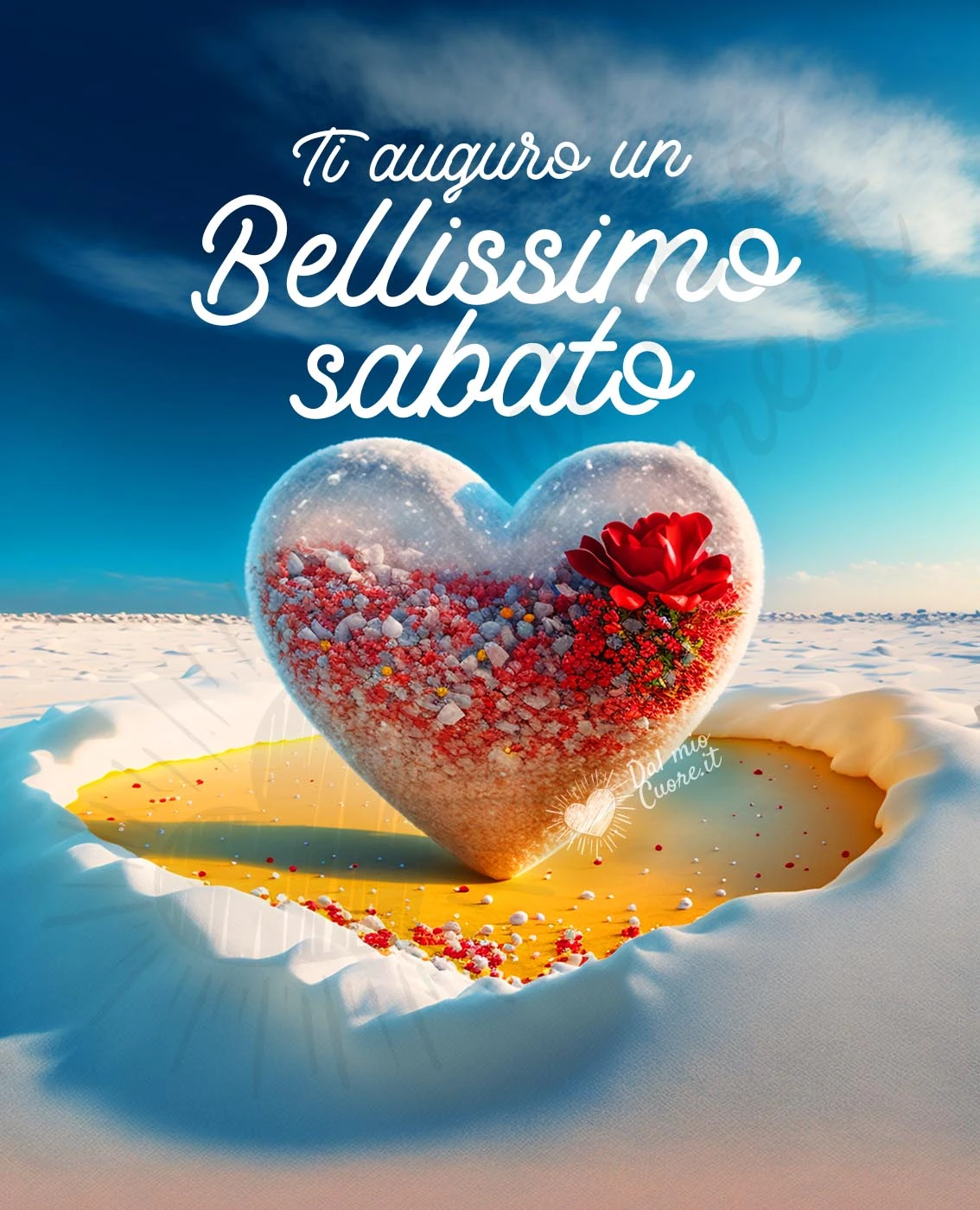 Ti auguro un bellissimo sabato Ti auguro un bellissimo sabato