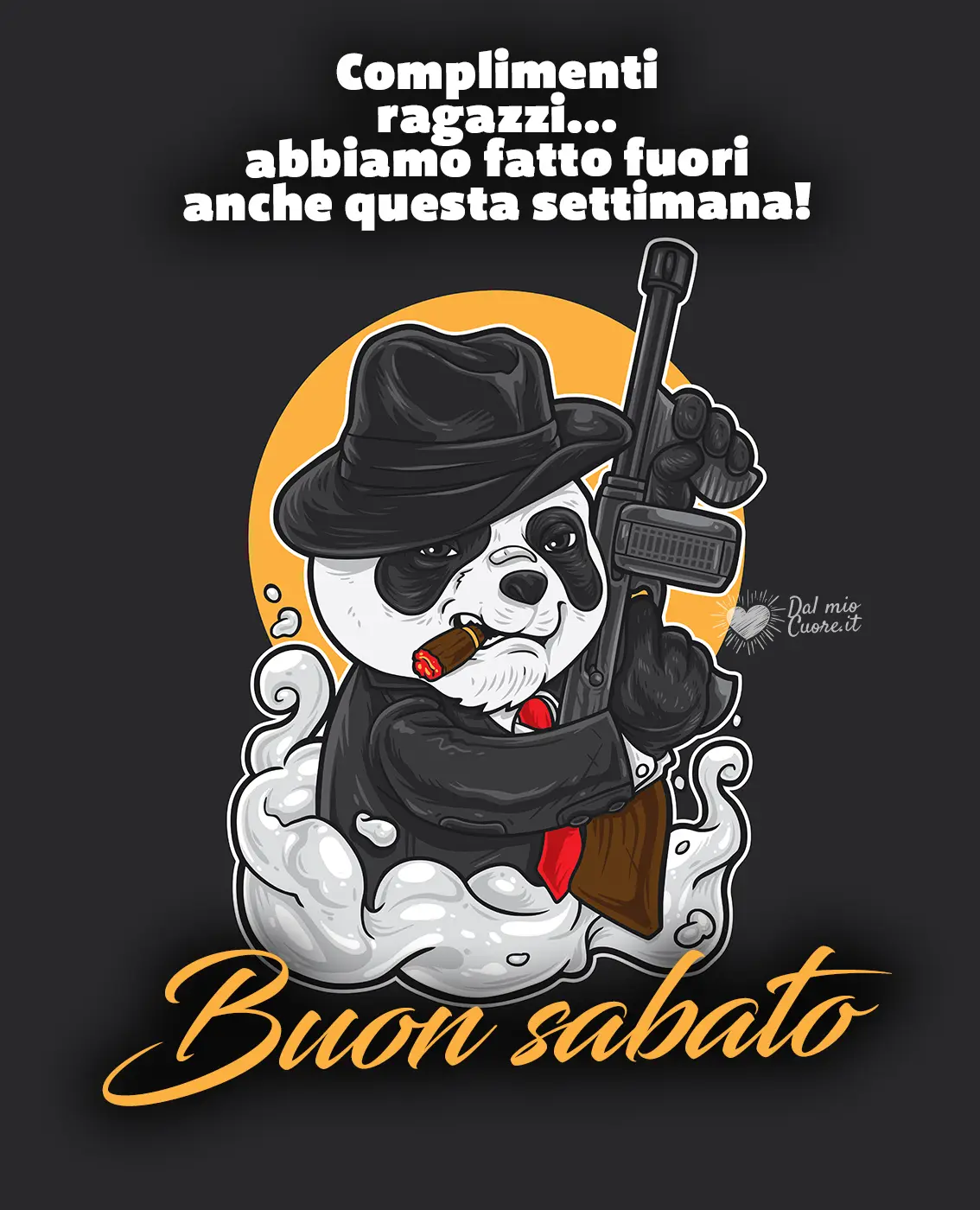 Complimenti ragazzi... abbiamo fatto fuori anche questa settimana! Buon sabato