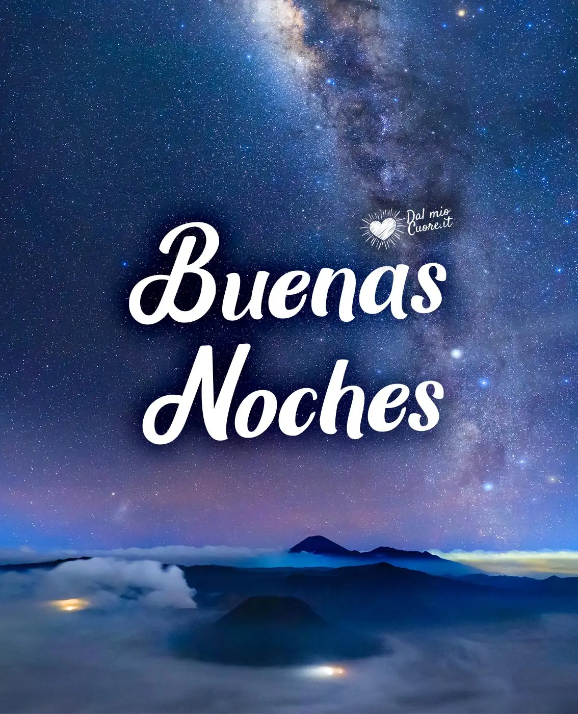 Buenas Noches con un paisaje encantado