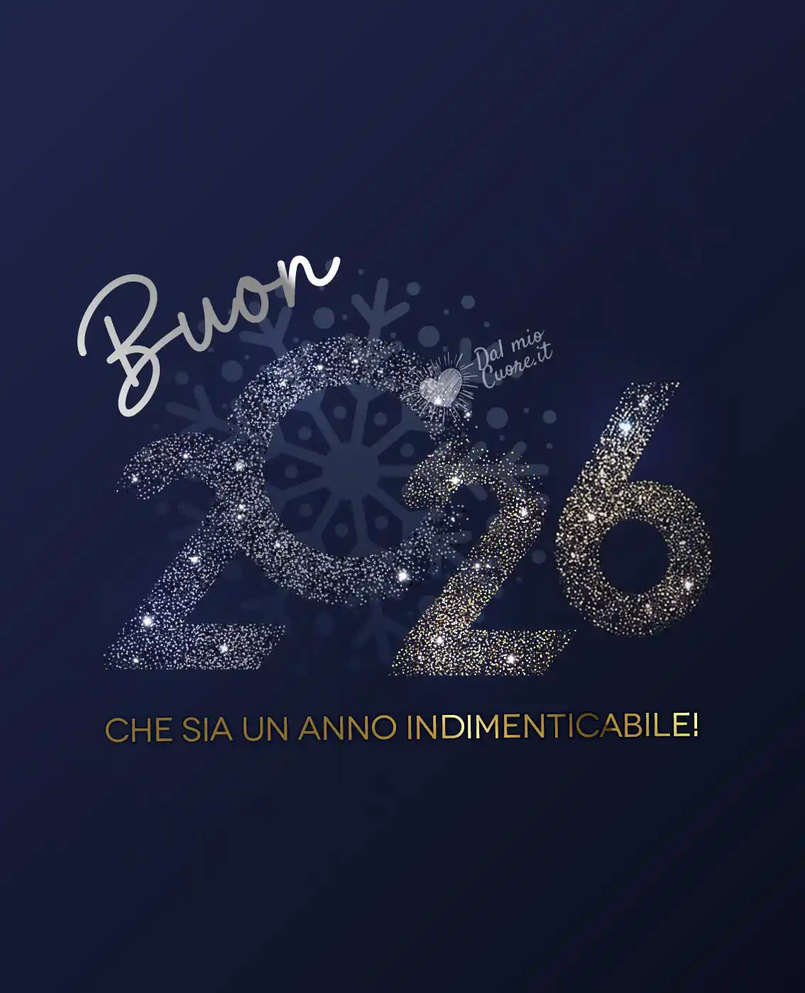 Buon 2026! Che sia un anno indimenticabile!