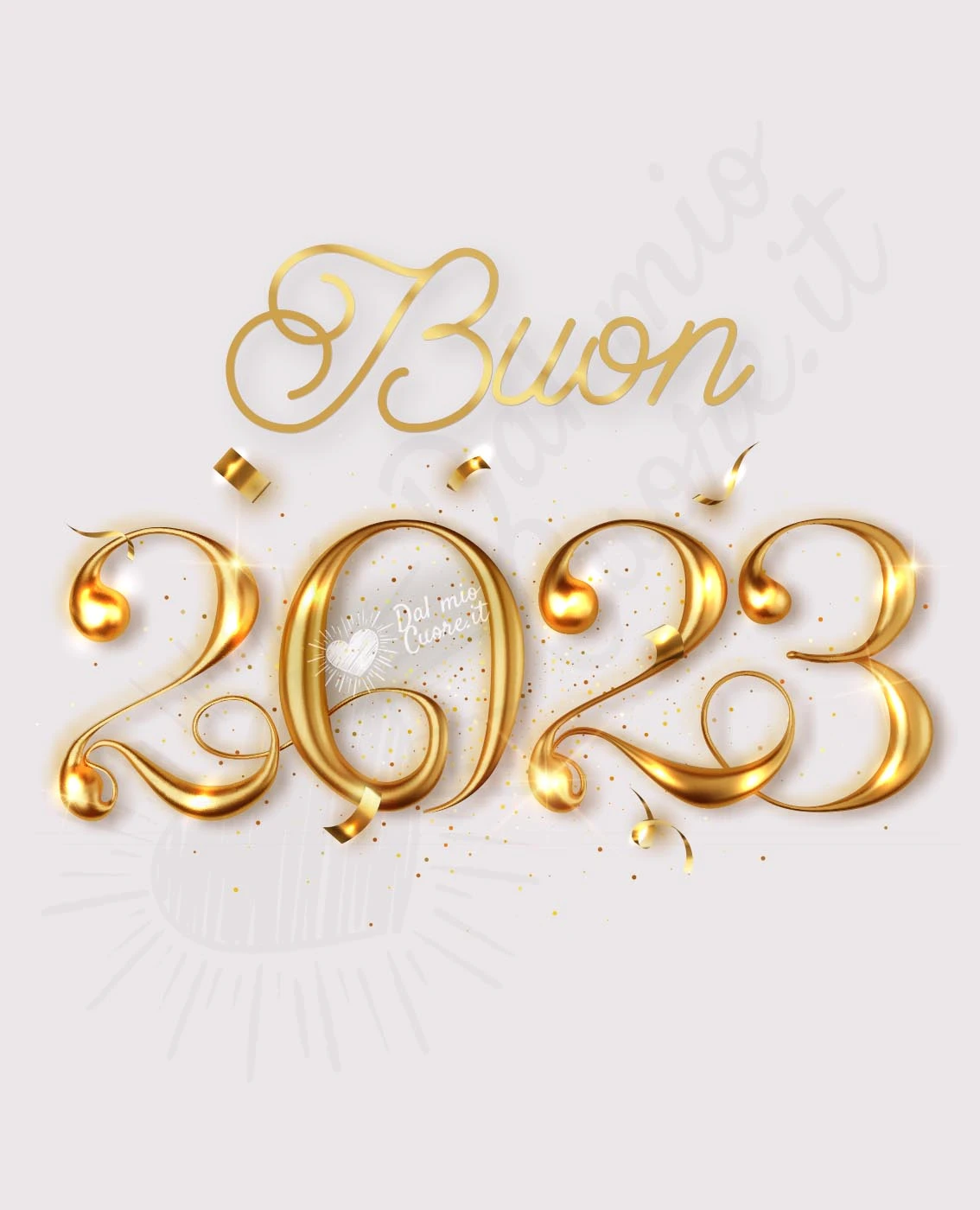 Immagine buon anno 2023 elegante