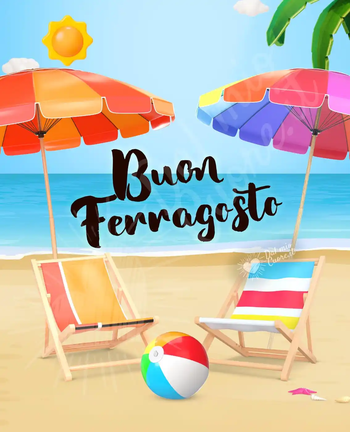 Buon Ferragosto sotto l’ombrellone