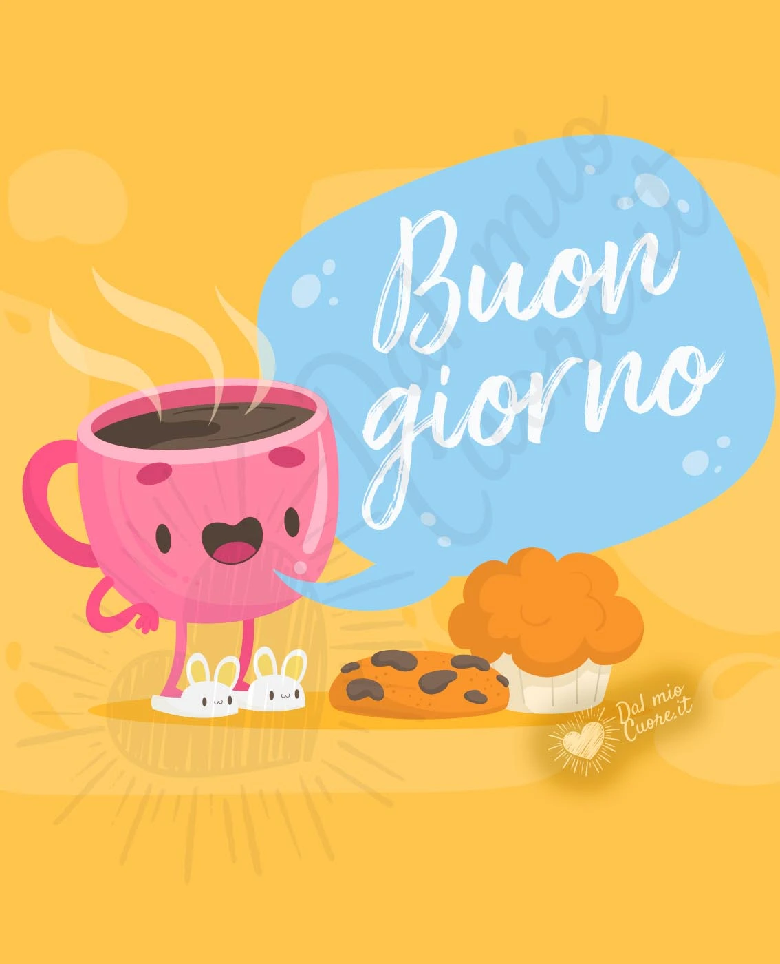 Buon giorno con caffè e colazione Buon giorno con caffè e colazione