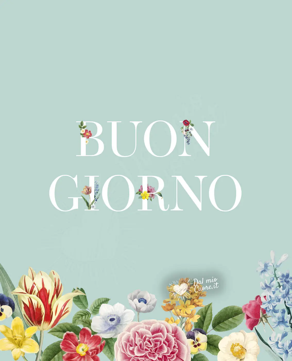 Buongiorno con fiori