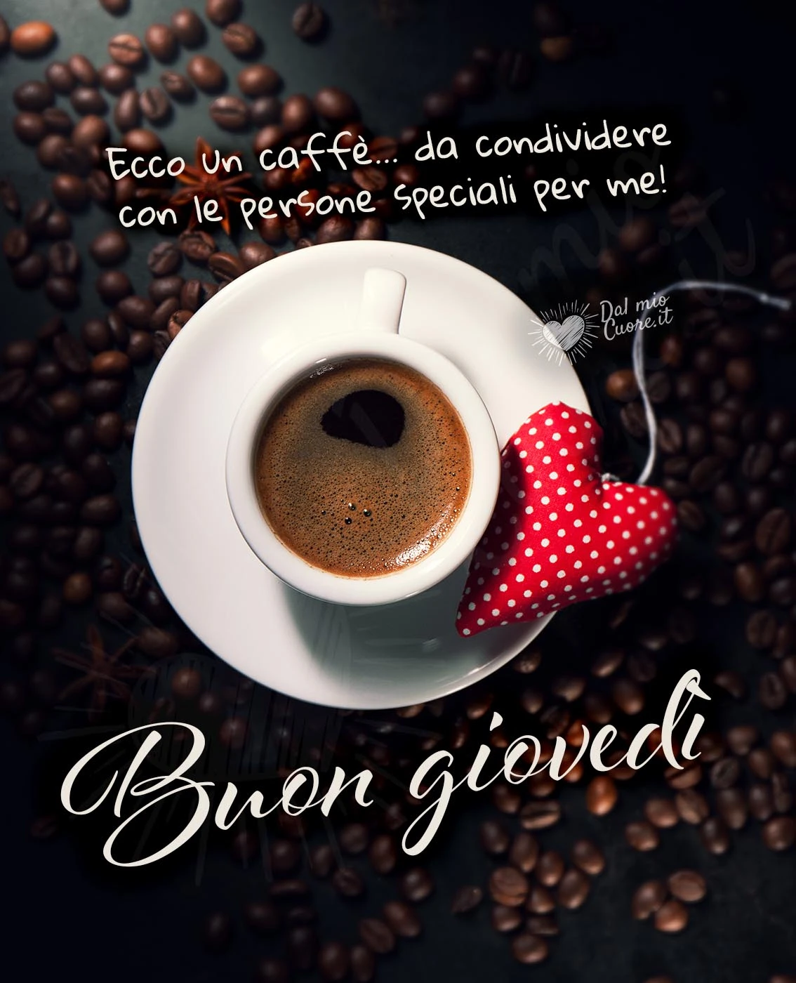 Buon giovedì. Ecco un caffè... da condividere con le persone speciali per me! Buon giovedì. Ecco un caffè... da condividere con le persone speciali per me!