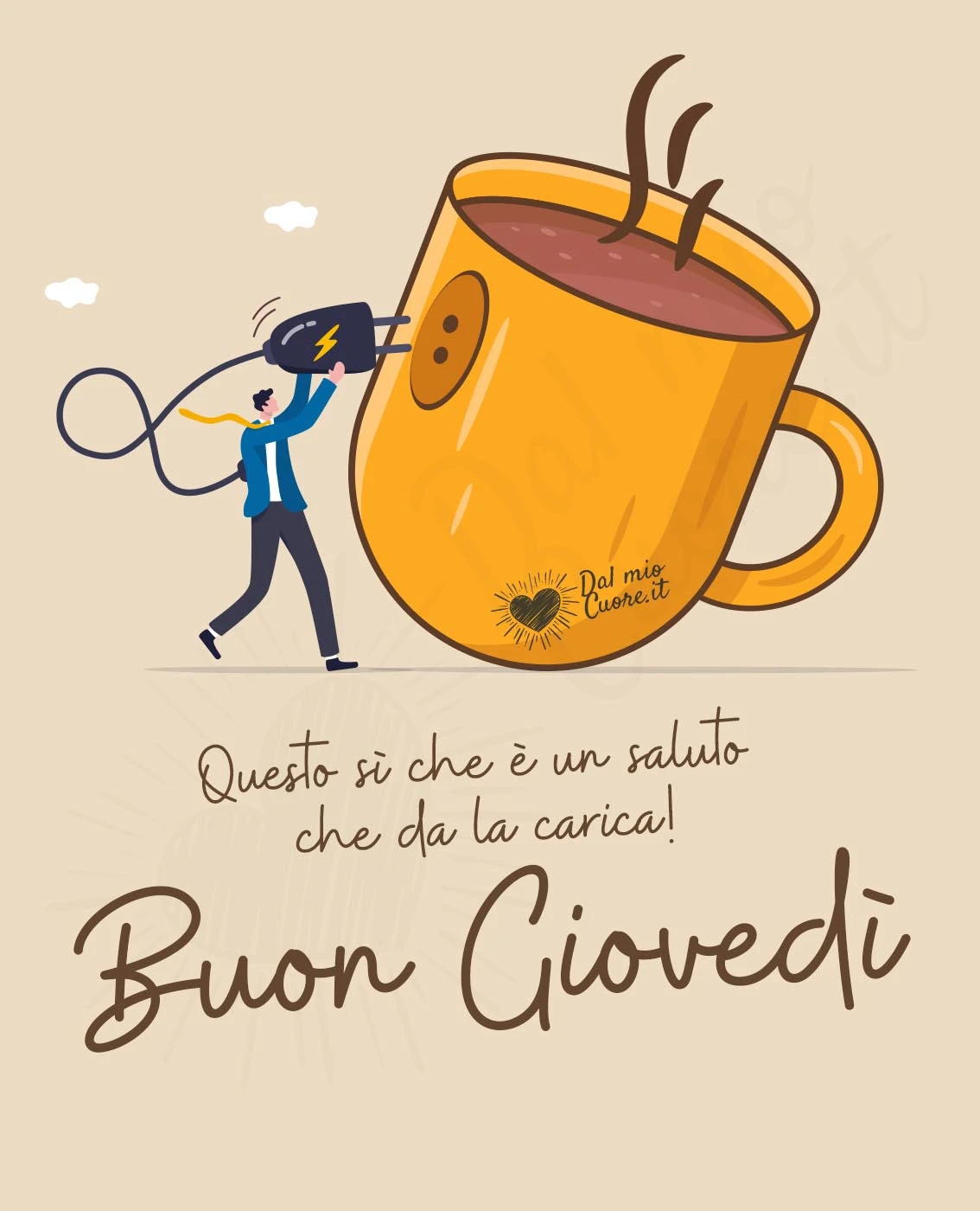Questo sì che è un saluto che dà la carica! Buon Giovedì (Divertente) Questo sì che è un saluto che dà la carica! Buon Giovedì (Divertente)