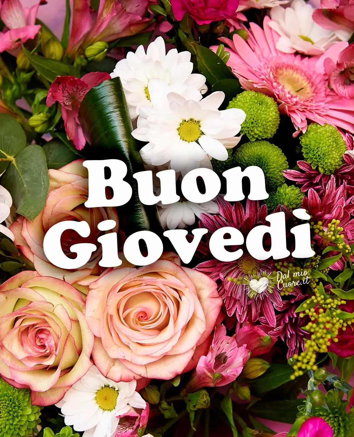 Buon giovedì con fiori Buon giovedì con fiori