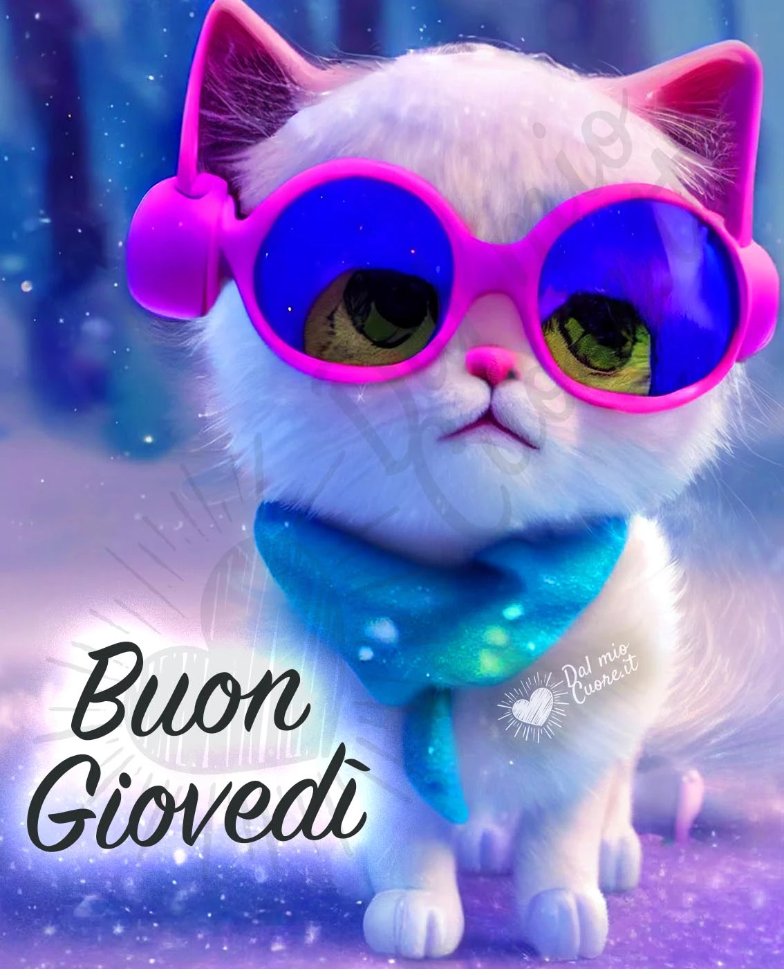 Immagine buon giovedì divertente con gattino Immagine buon giovedì divertente con gattino