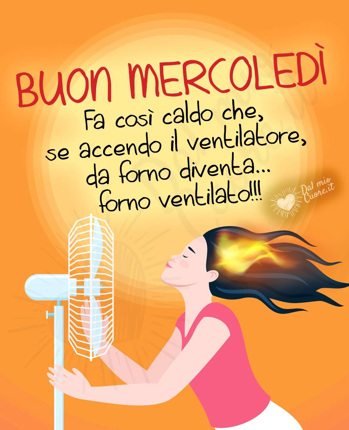 Buon mercoledì estivo divertente Buon mercoledì estivo divertente