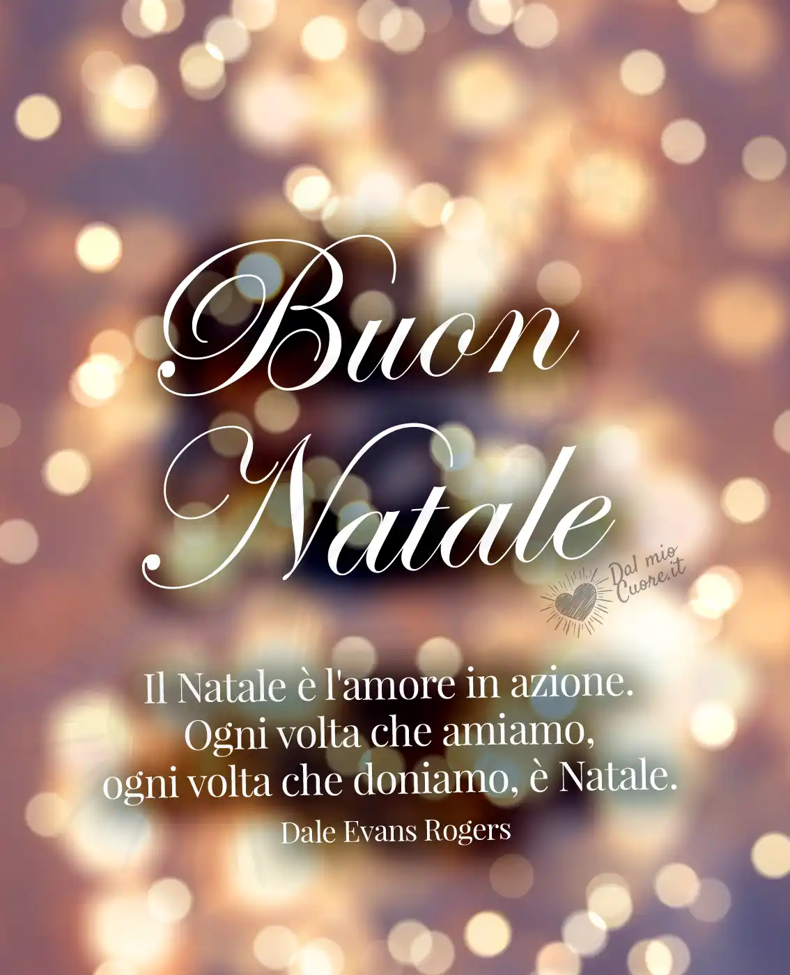 Frasi Buon Natale. Il Natale è l'amore in azione. Ogni volta che amiamo, ogni volta che doniamo, è Natale