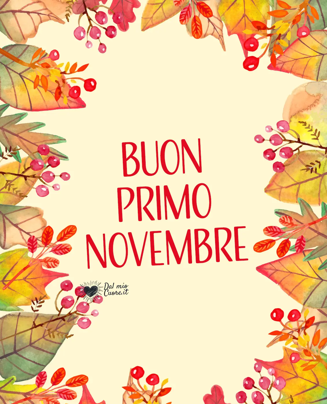 Buon primo novembre