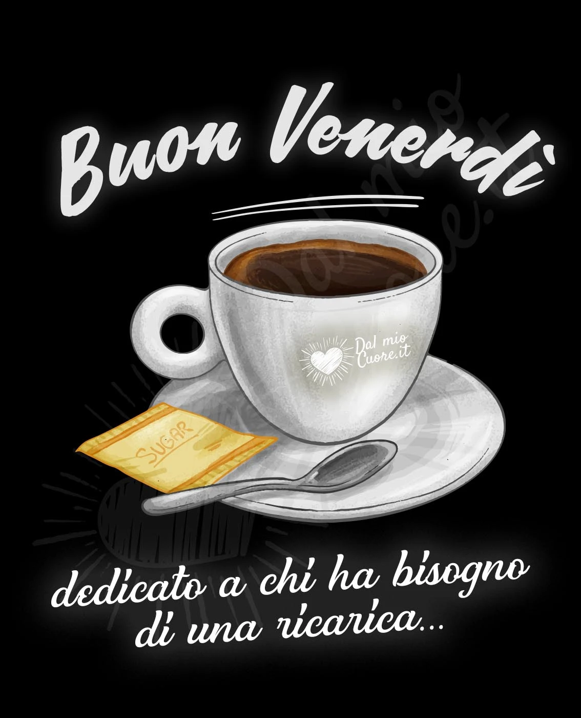 Buon venerdì con caffè