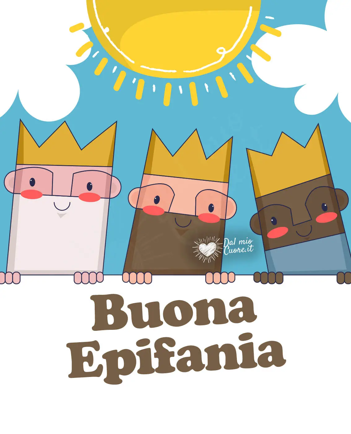 Buona Epifania con i Re Magi Buona Epifania con i Re Magi