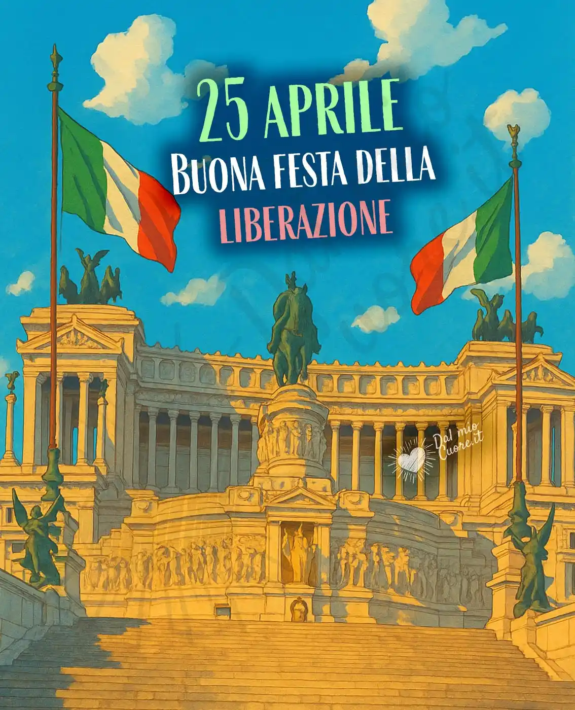 25 aprile, buona Festa della Liberazione 25 aprile, buona Festa della Liberazione
