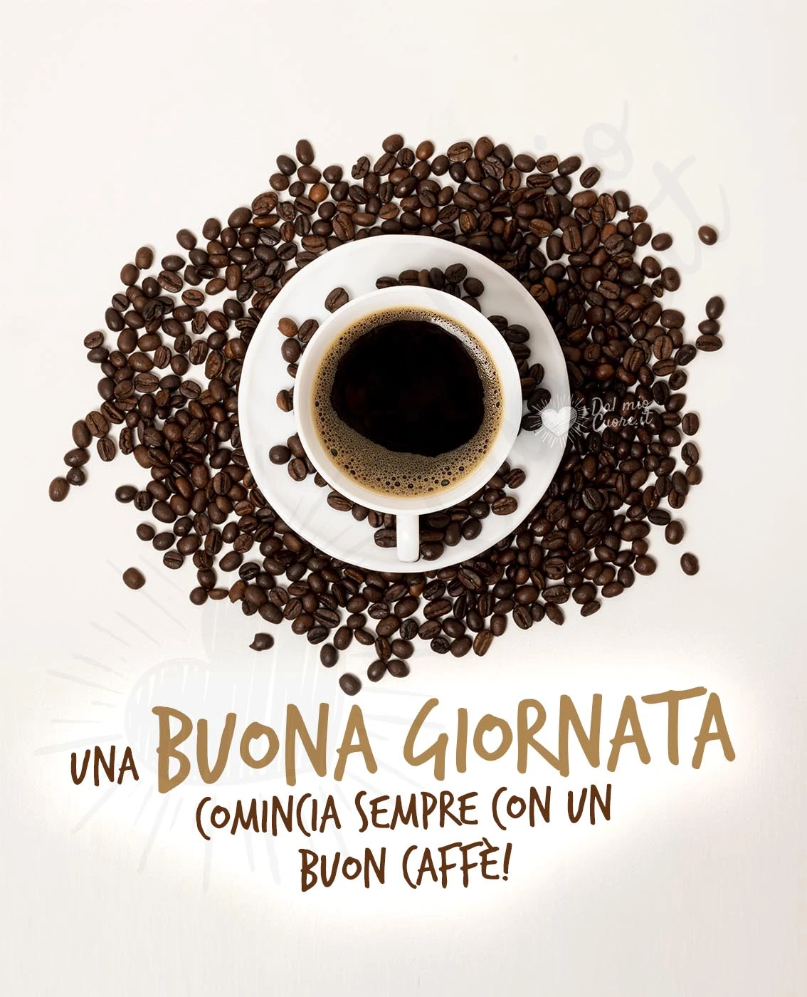 Una buona giornata comincia sempre con un buon caffè! Una buona giornata comincia sempre con un buon caffè!