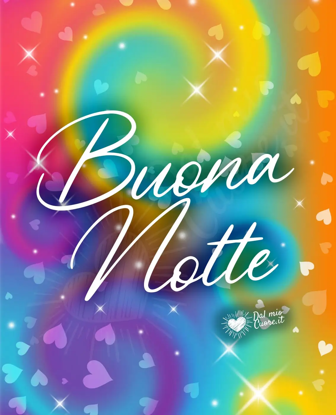 Buona Notte immagine colorata