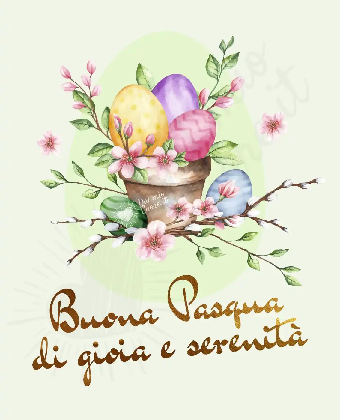 Buona Pasqua di gioia e serenità