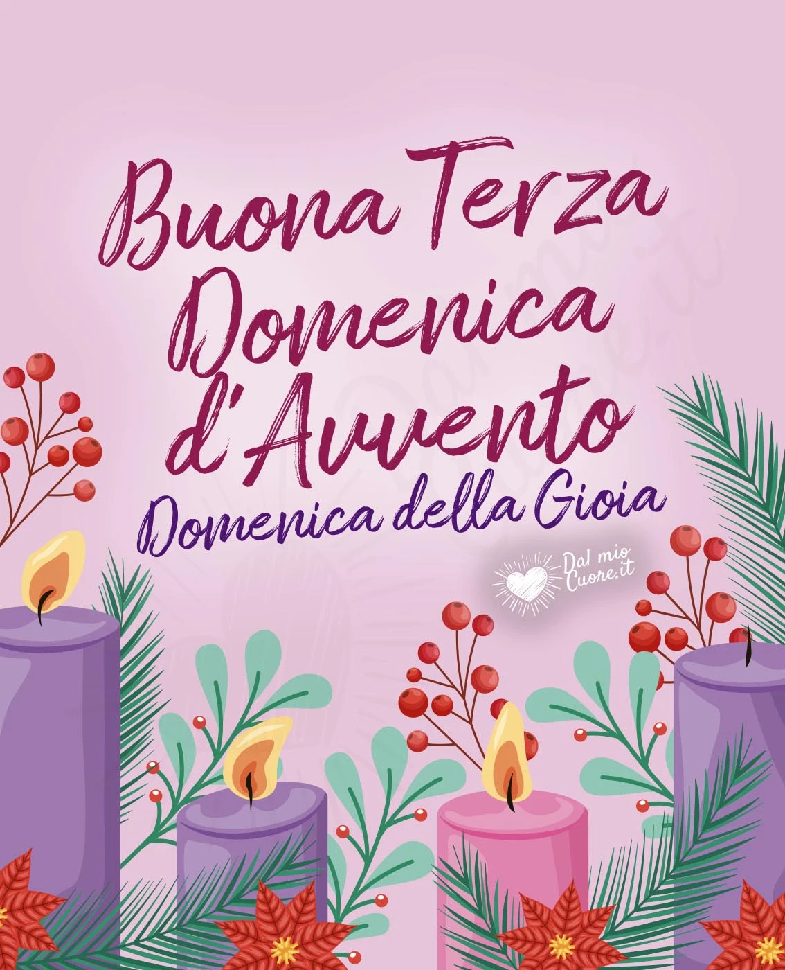 Buona Terza Domenica d'Avvento. Domenica della Gioia