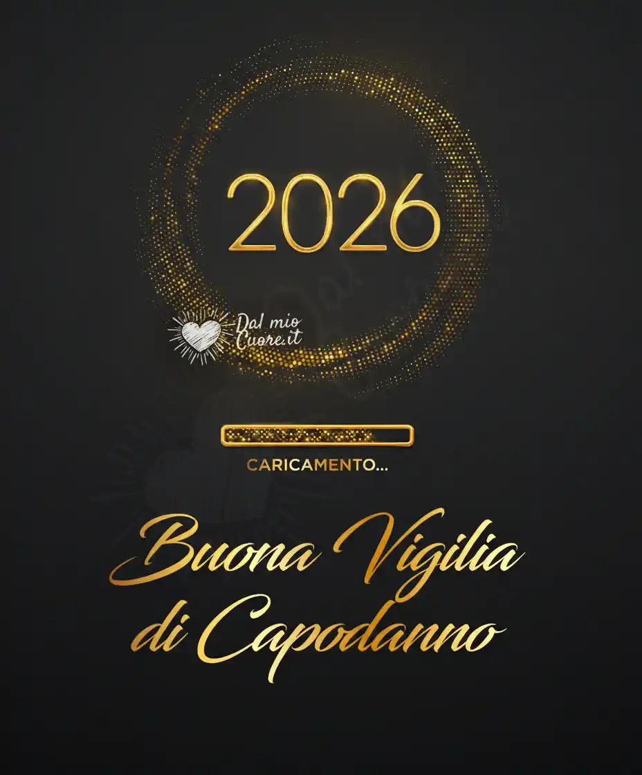 2026 in caricamento... Buona Vigilia di Capodanno