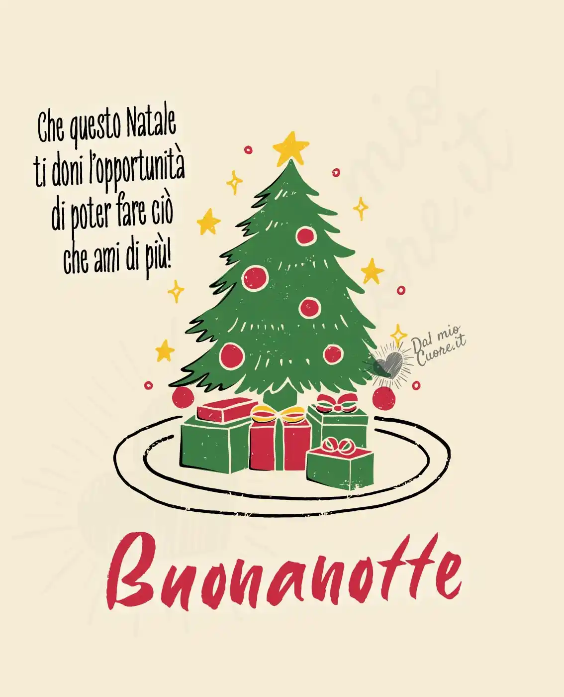 Buonanotte natalizia con frase Buonanotte natalizia con frase