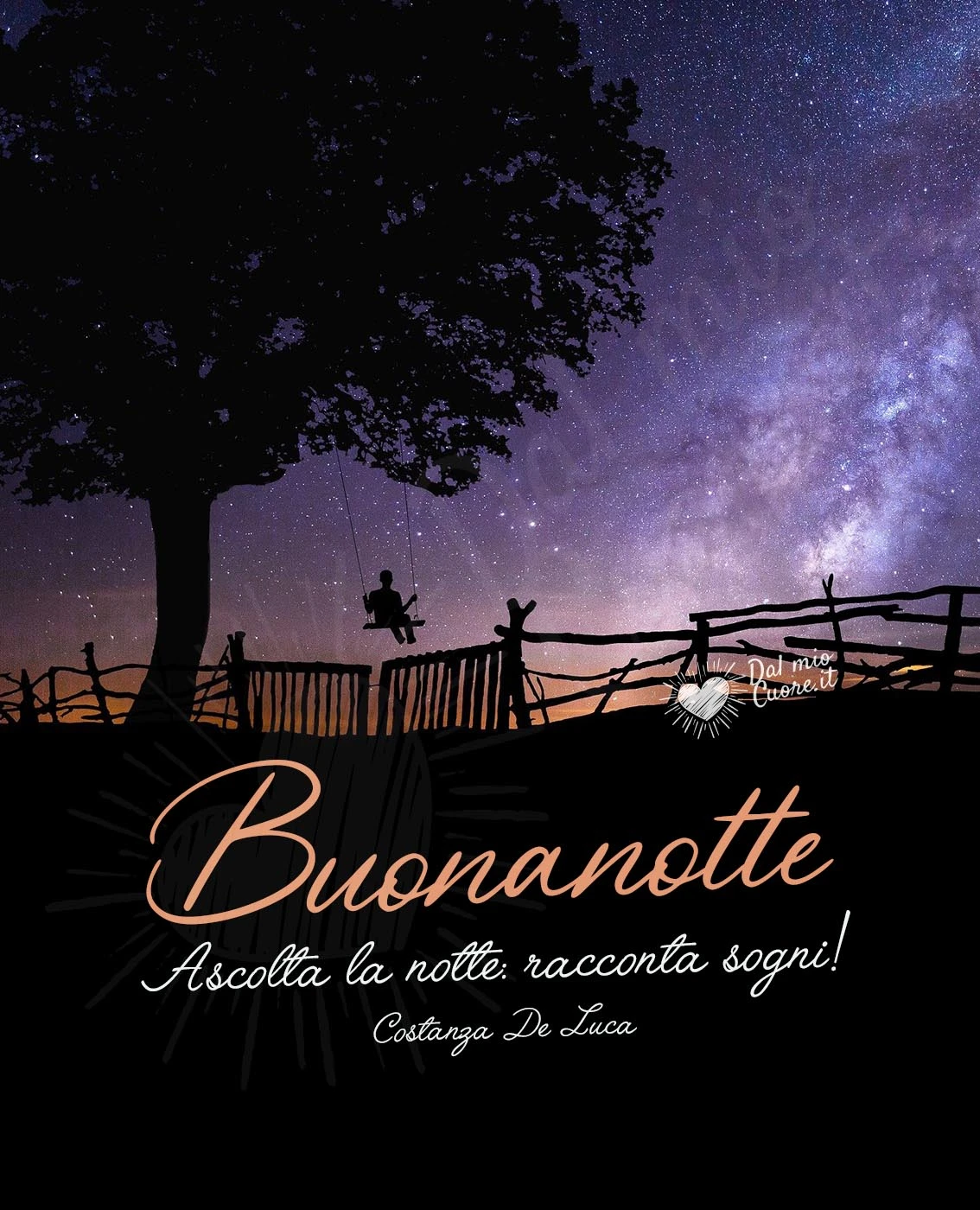 Buonanotte. Ascolta la notte: racconta sogni!