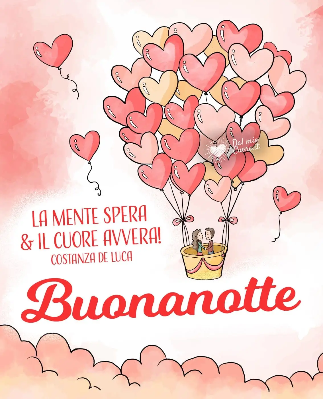 La Mente spera e il Cuore avvera! Buonanotte La Mente spera e il Cuore avvera! Buonanotte
