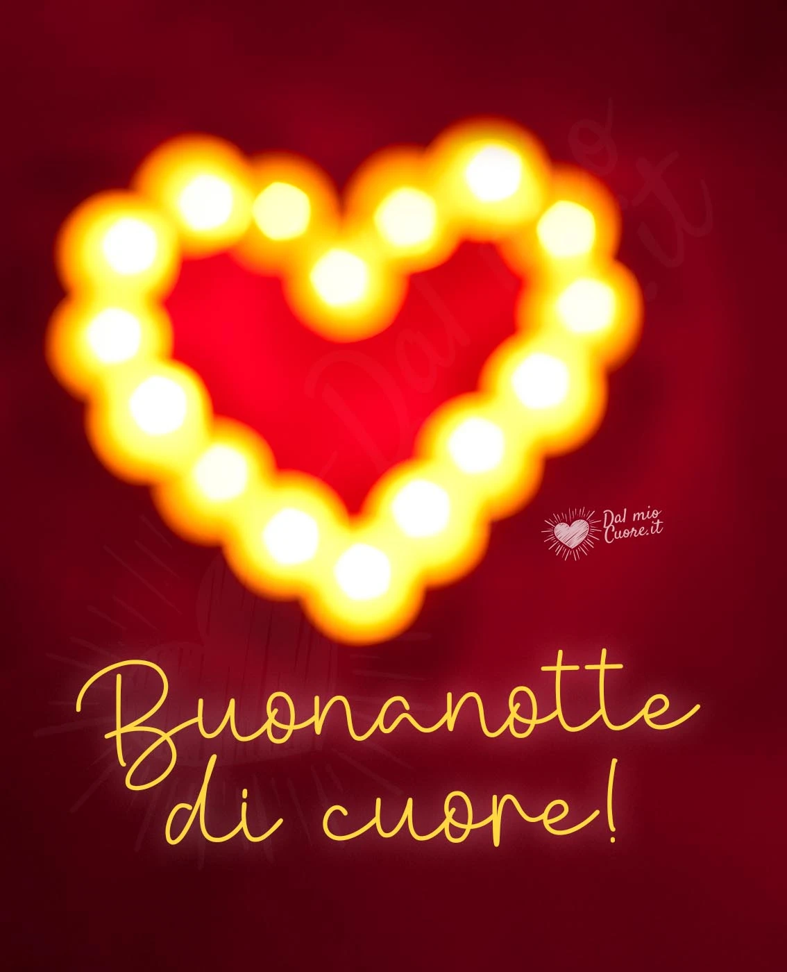 Buonanotte di cuore Buonanotte di cuore