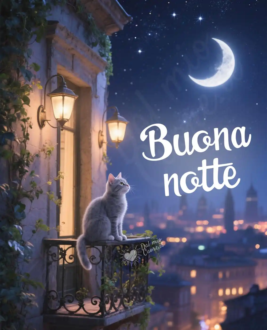 Buonanotte con gattino