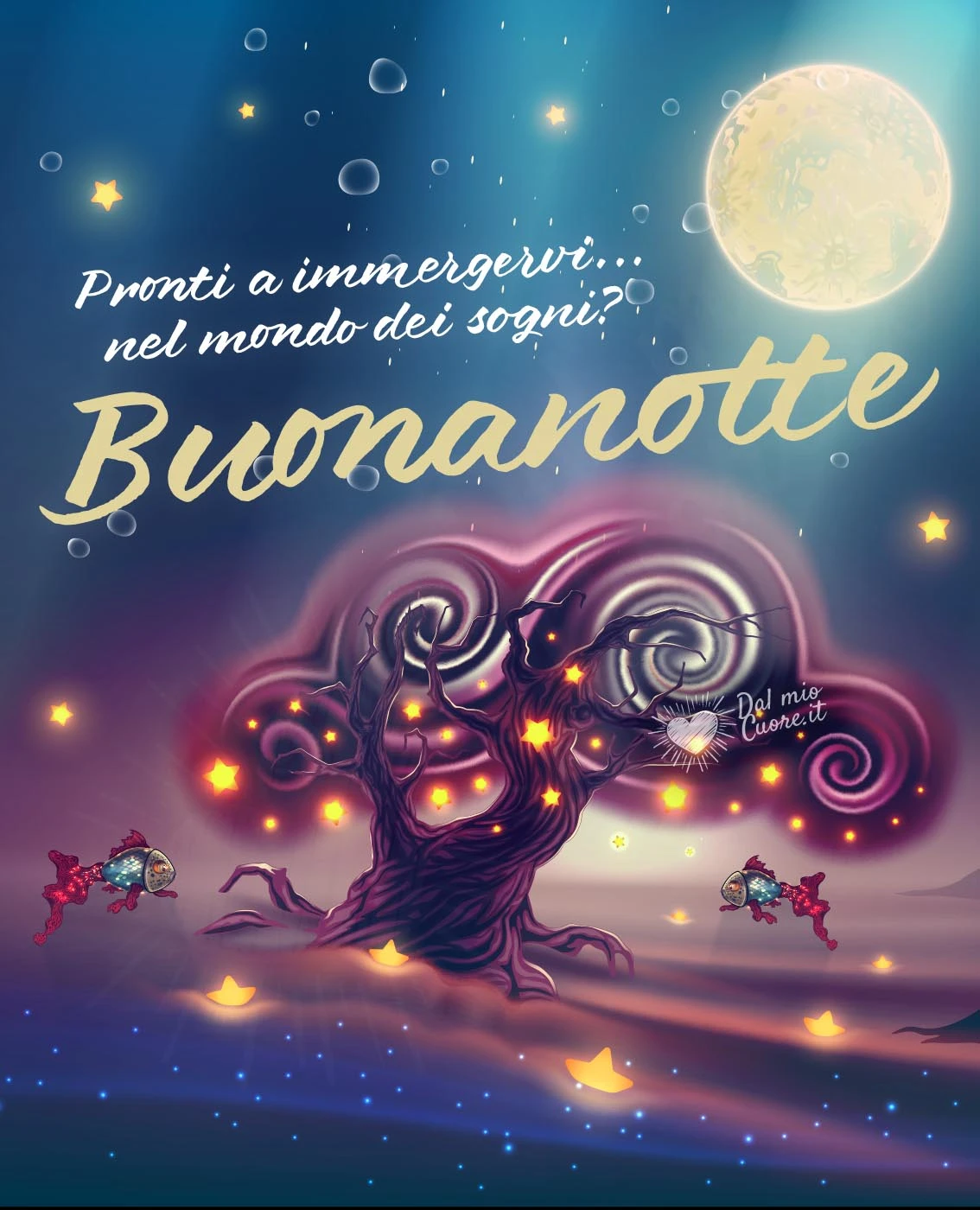 Buonanotte. Pronti a immergervi... nel mondo dei sogni?