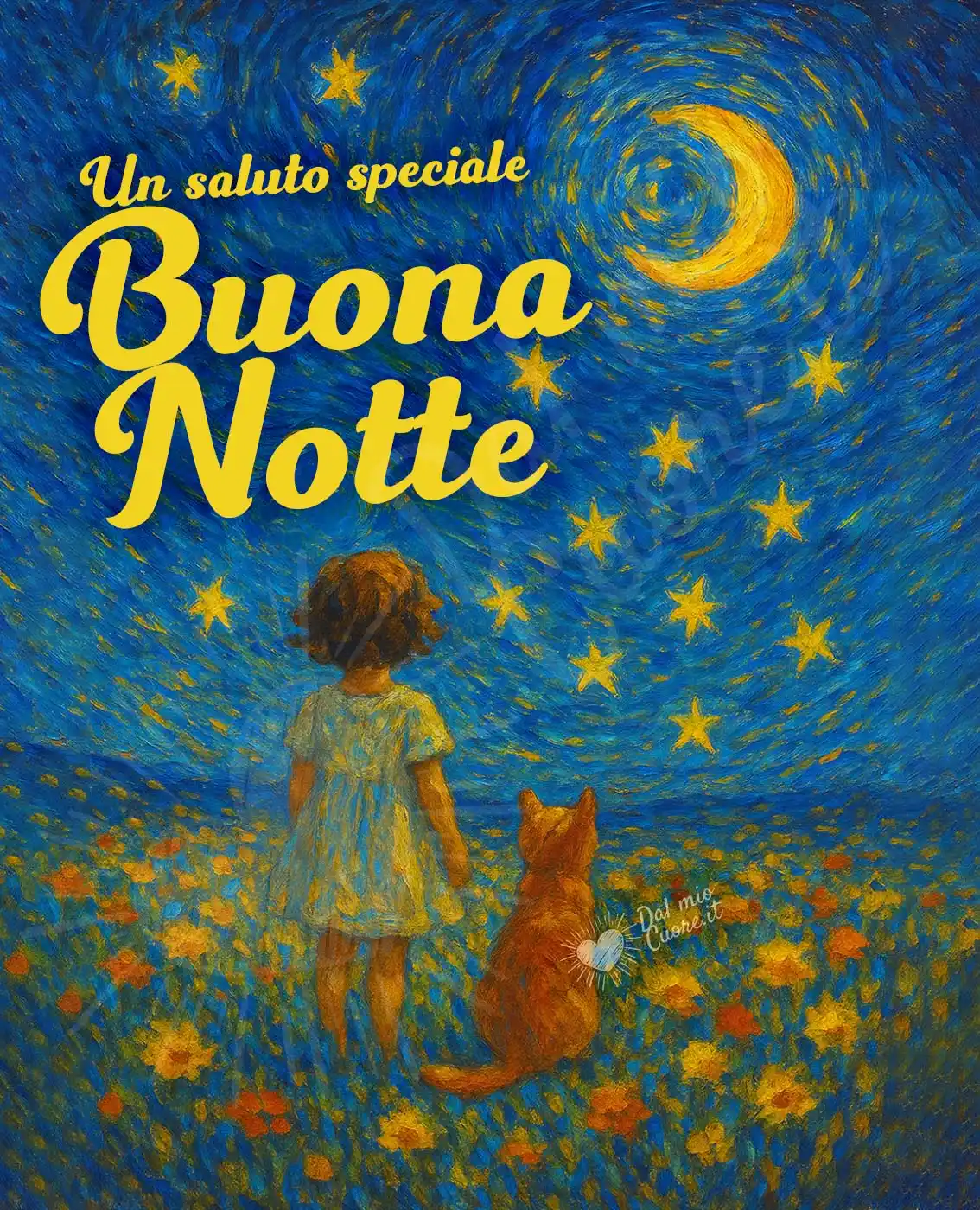 Un saluto speciale. Buonanotte