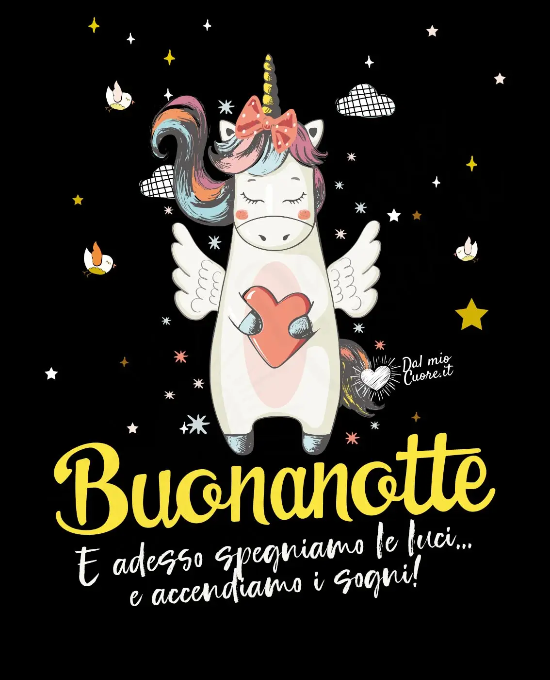 Buonanotte (immagini)! E adesso spegniamo le luci... e accendiamo i sogni!