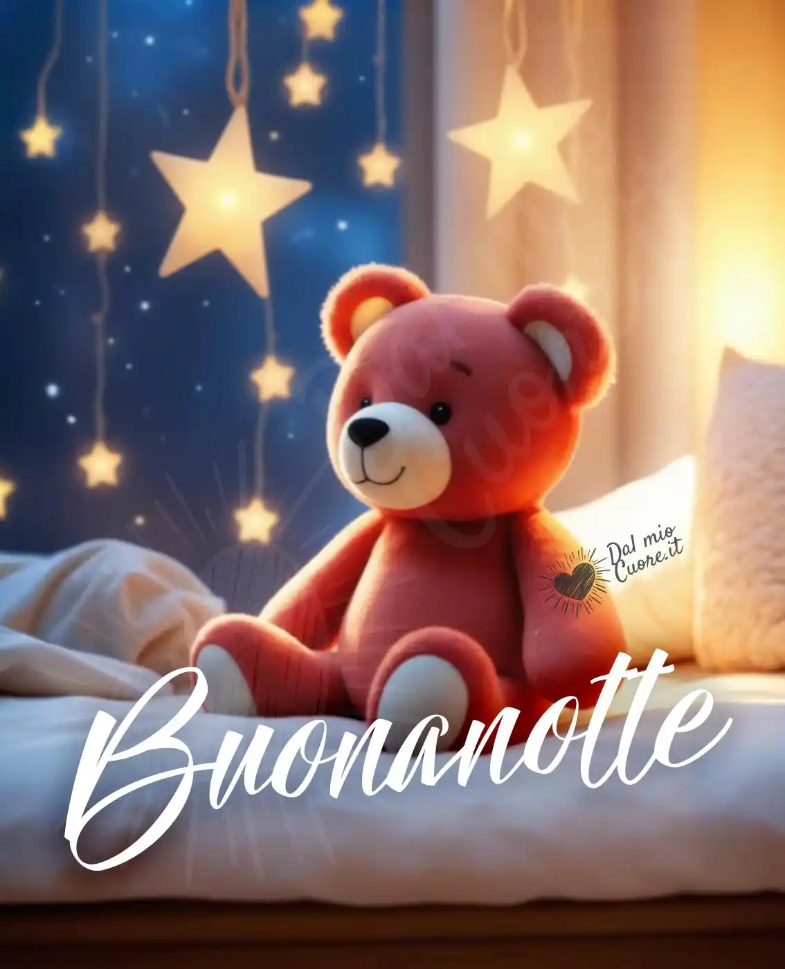 Immagine Buonanotte con orsacchiotto