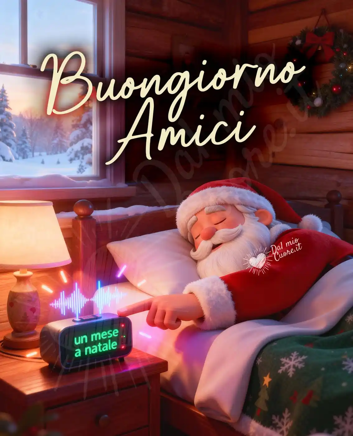 Buongiorno Amici... un mese a Natale