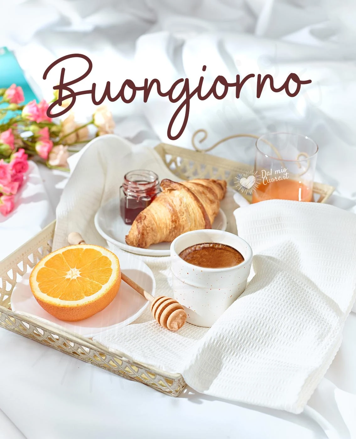 Buongiorno con colazione a letto