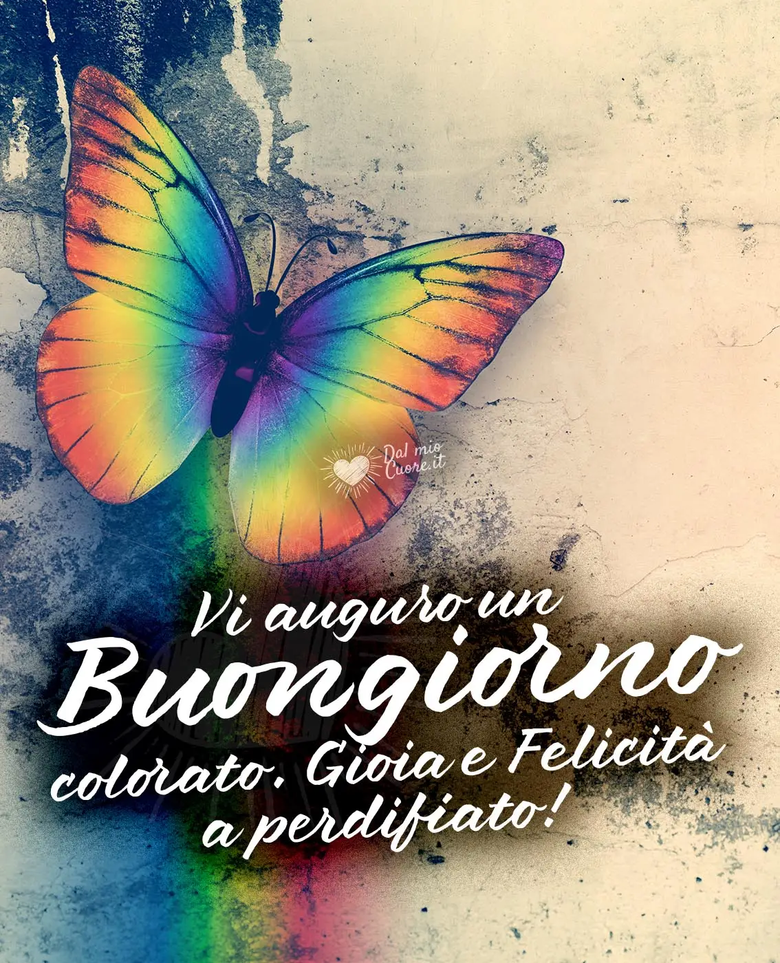 Vi auguro un buongiorno colorato. Gioia e Felicità a perdifiato!