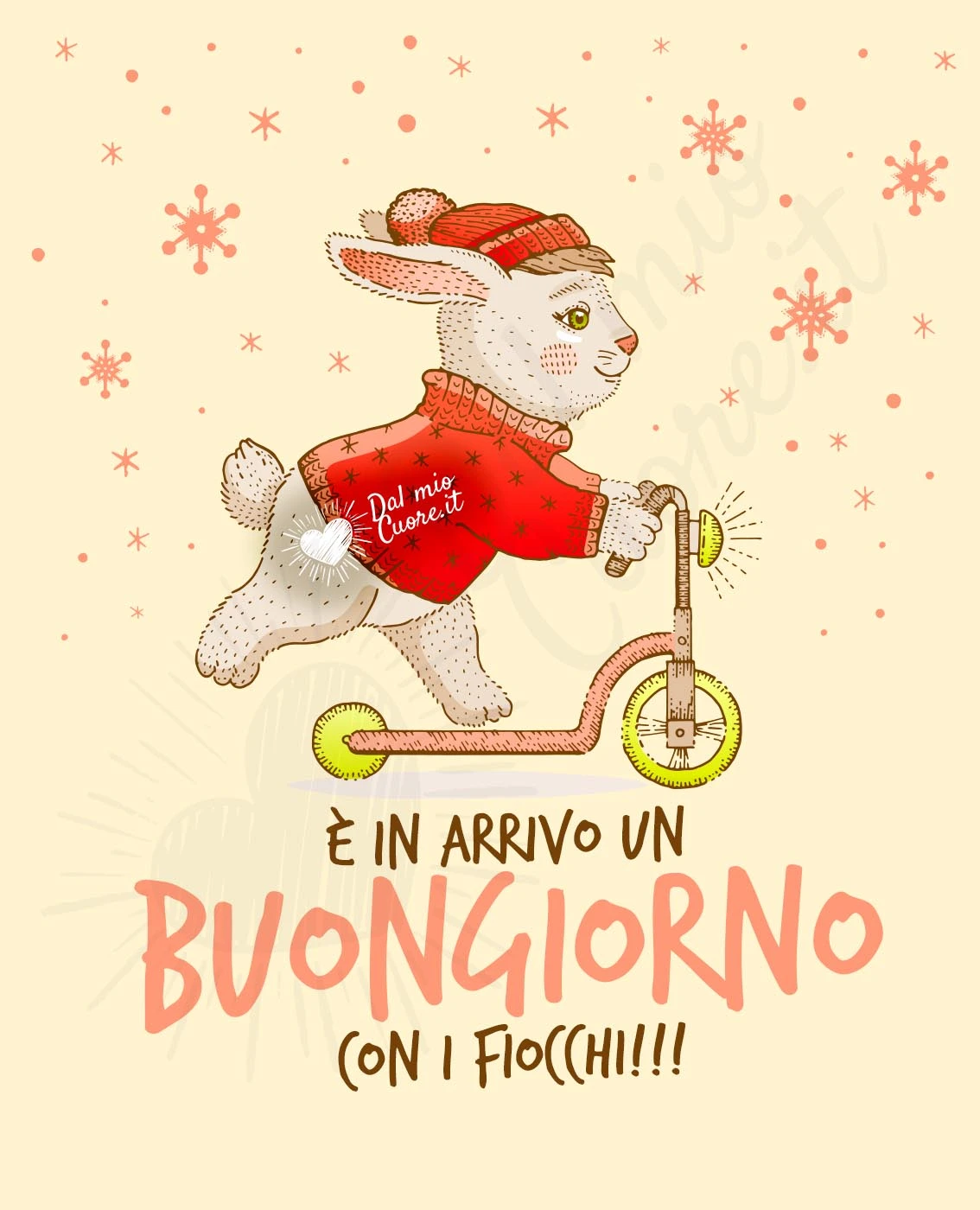 Imm buongiorno invernale divertente Imm buongiorno invernale divertente