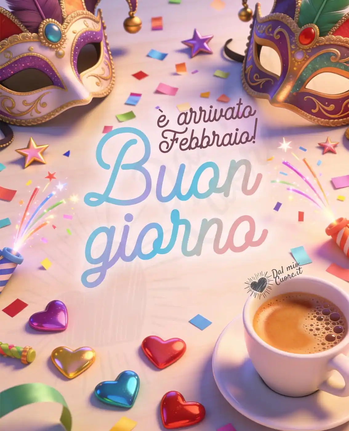 Buongiorno! È arrivato febbraio