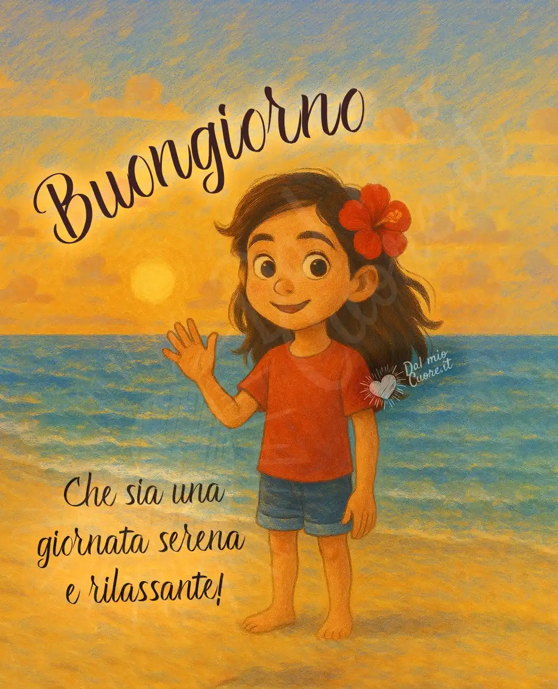 Buongiorno! Che sia una giornata serena e rilassante! Buongiorno! Che sia una giornata serena e rilassante!