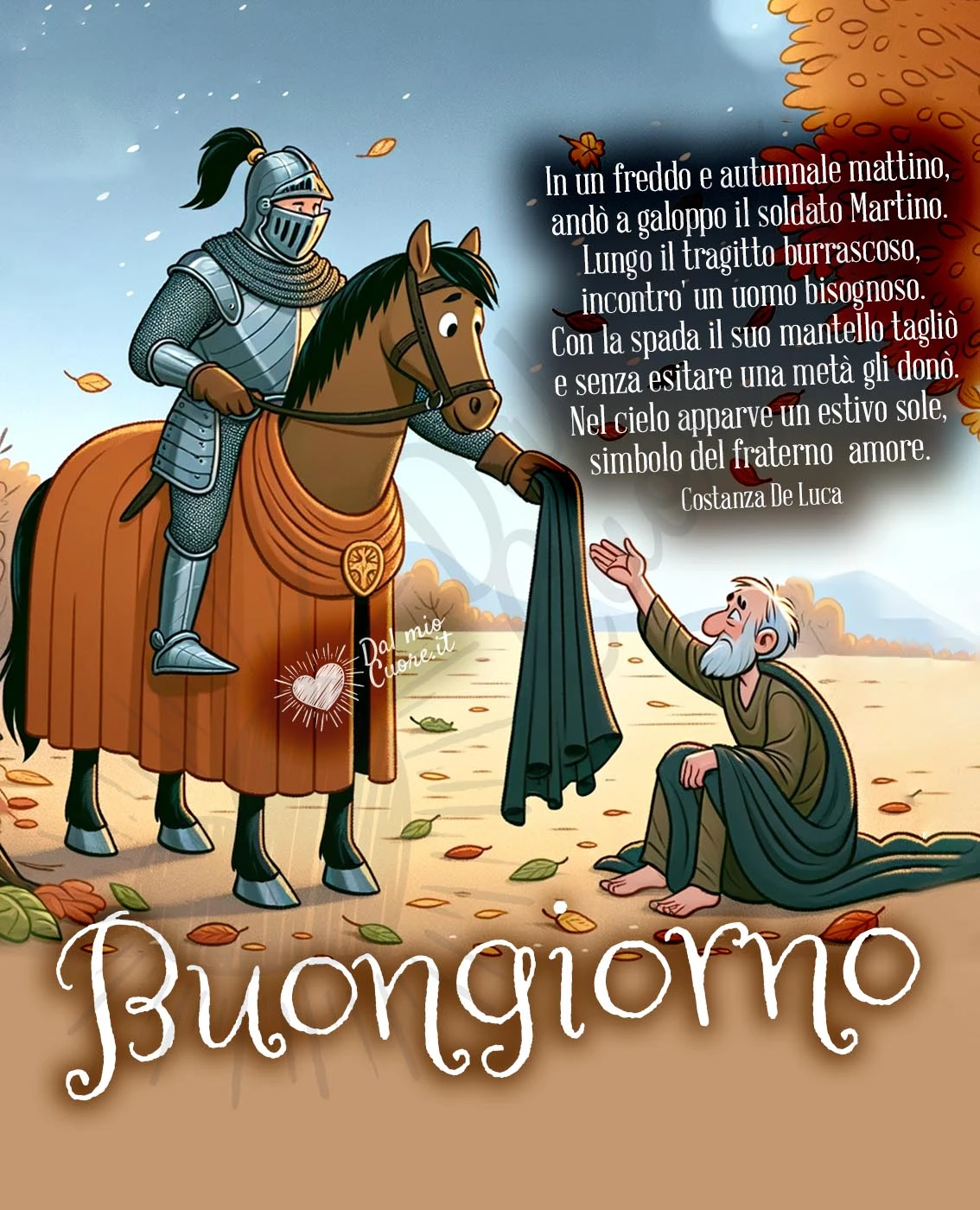 Buongiorno. L'estate di San Martino - Poesia Buongiorno. L'estate di San Martino - Poesia