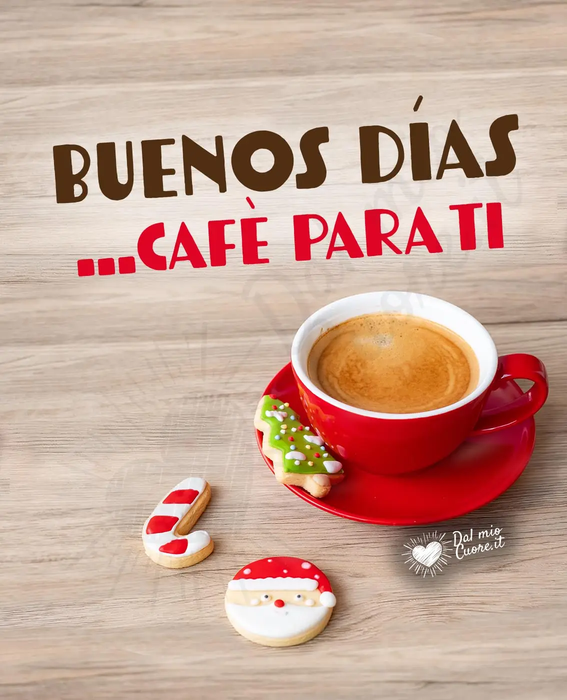 Buenos días. Café para ti
