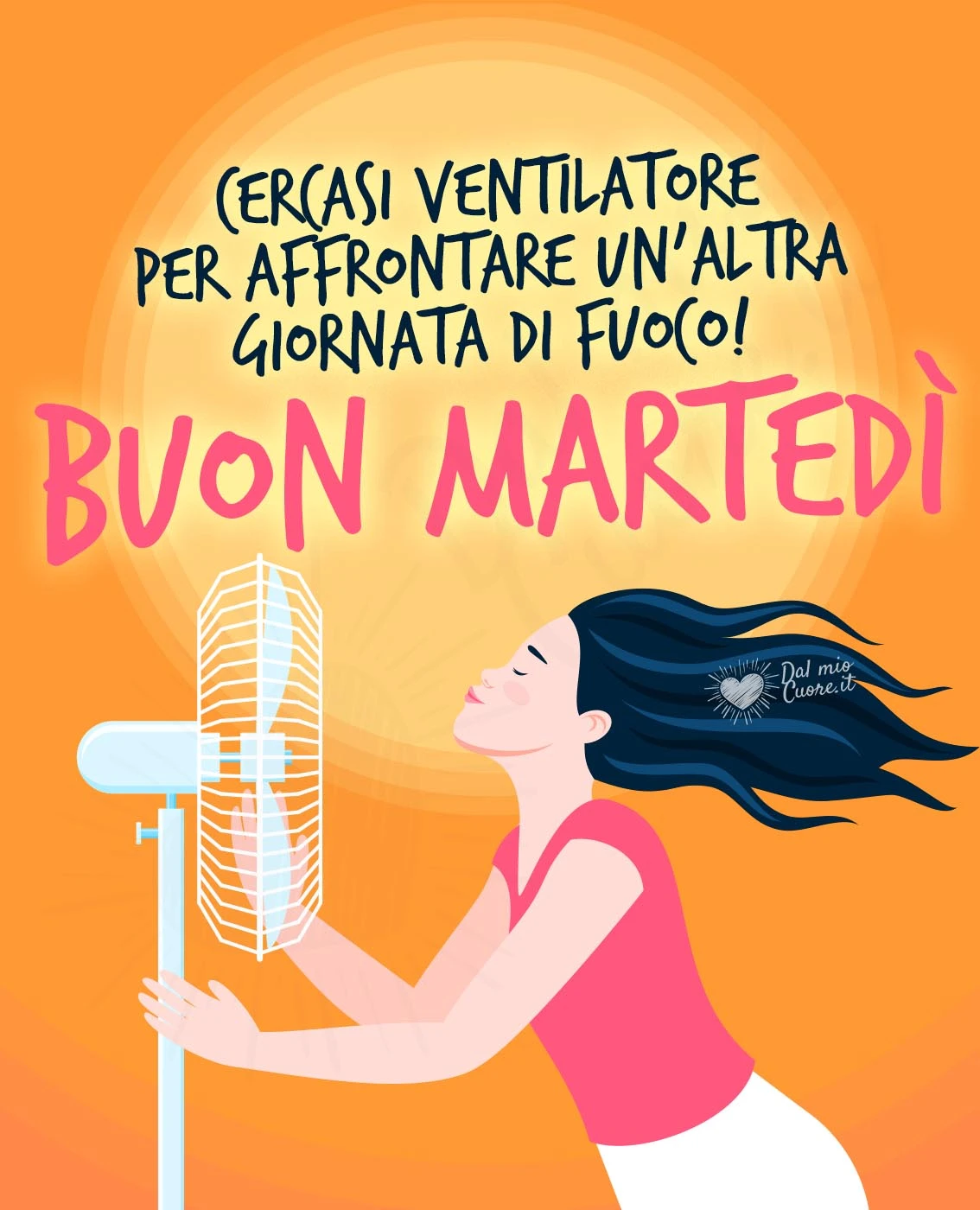 Buon martedì estivo simpatico Buon martedì estivo simpatico