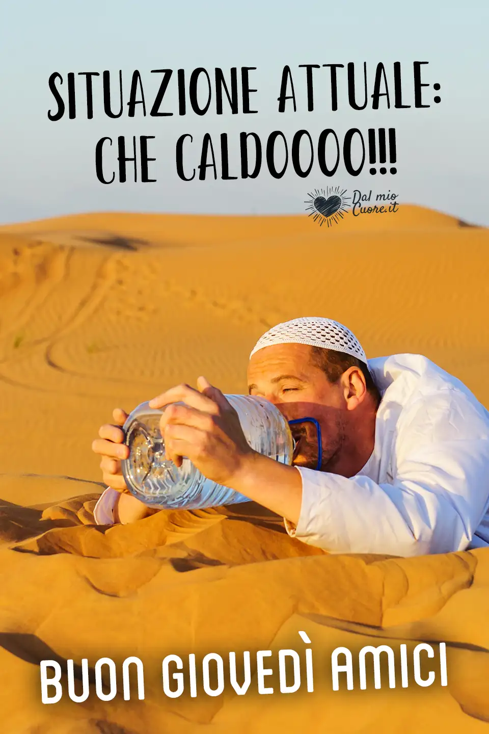 Situazione attuale: Che caldoooo!!! Buon giovedì Amici Situazione attuale: Che caldoooo!!! Buon giovedì Amici