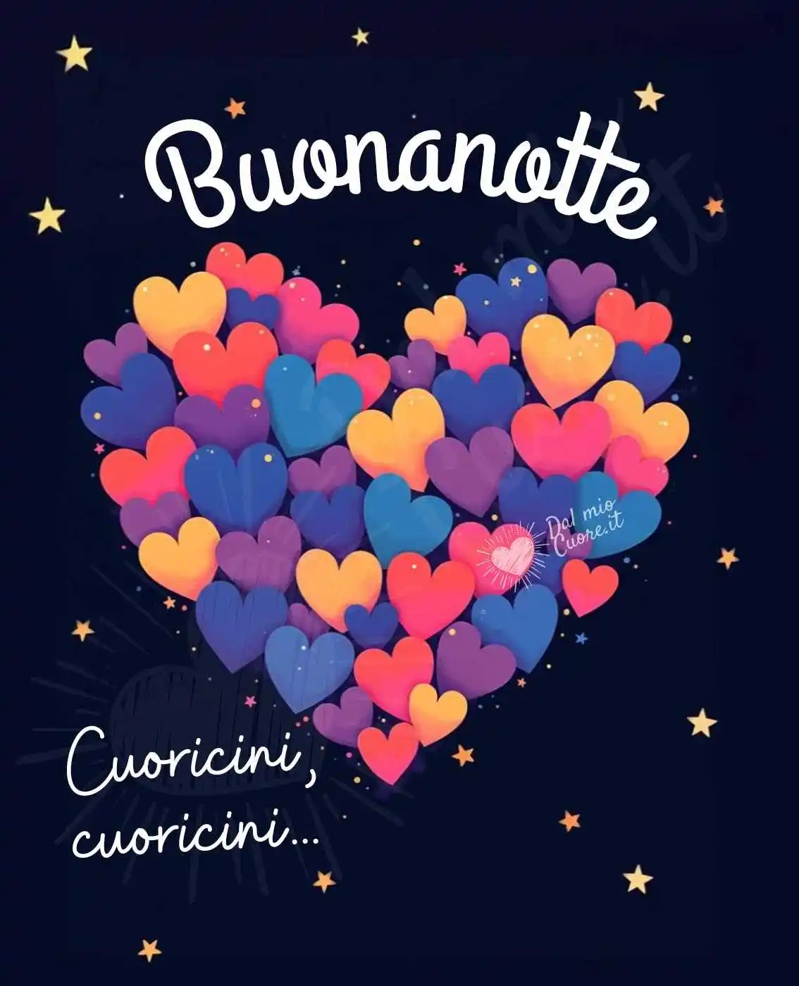 Cuoricini, cuoricini... Buonanotte Cuoricini, cuoricini... Buonanotte