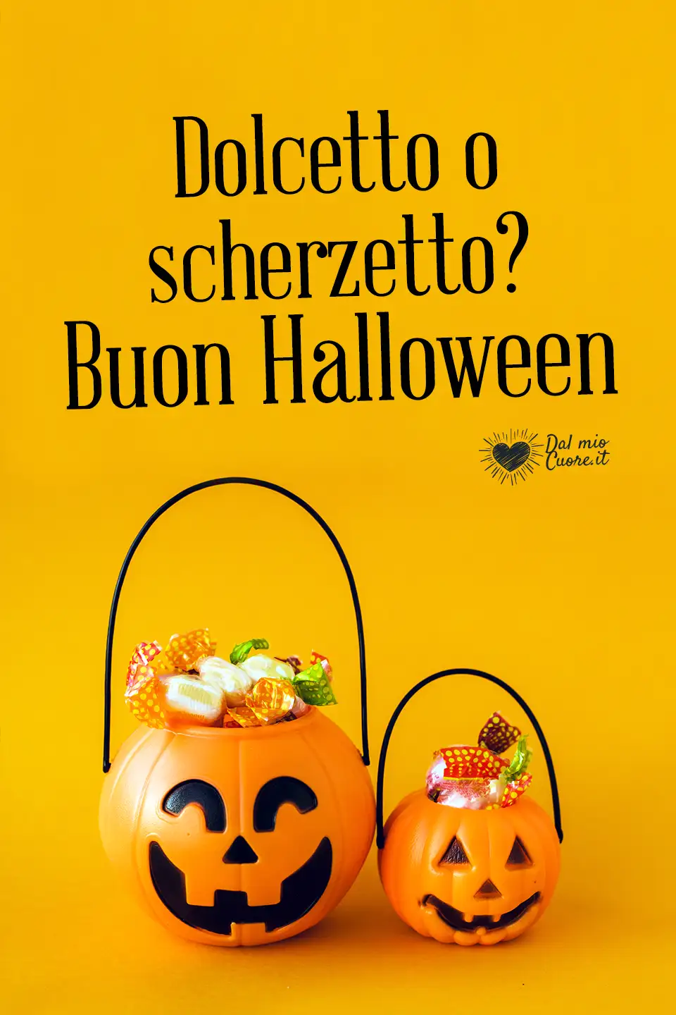 Dolcetto o scherzetto? Buon Halloween