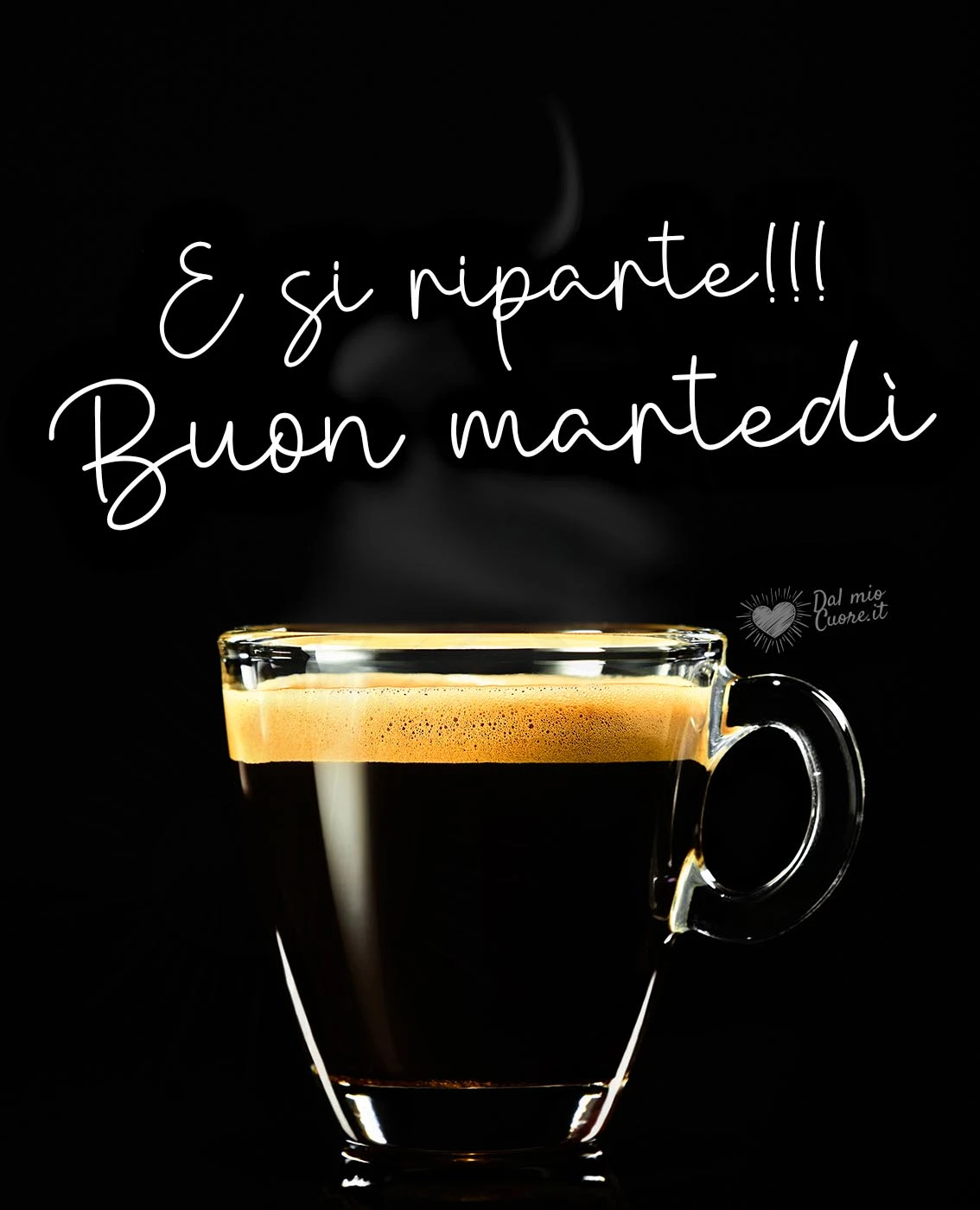 Buon martedì con caffè Buon martedì con caffè