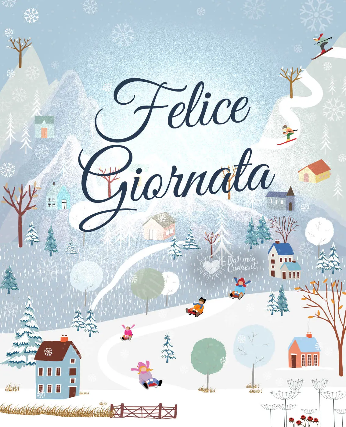Felice Giornata (Paesaggio Invernale) Felice Giornata (Paesaggio Invernale)