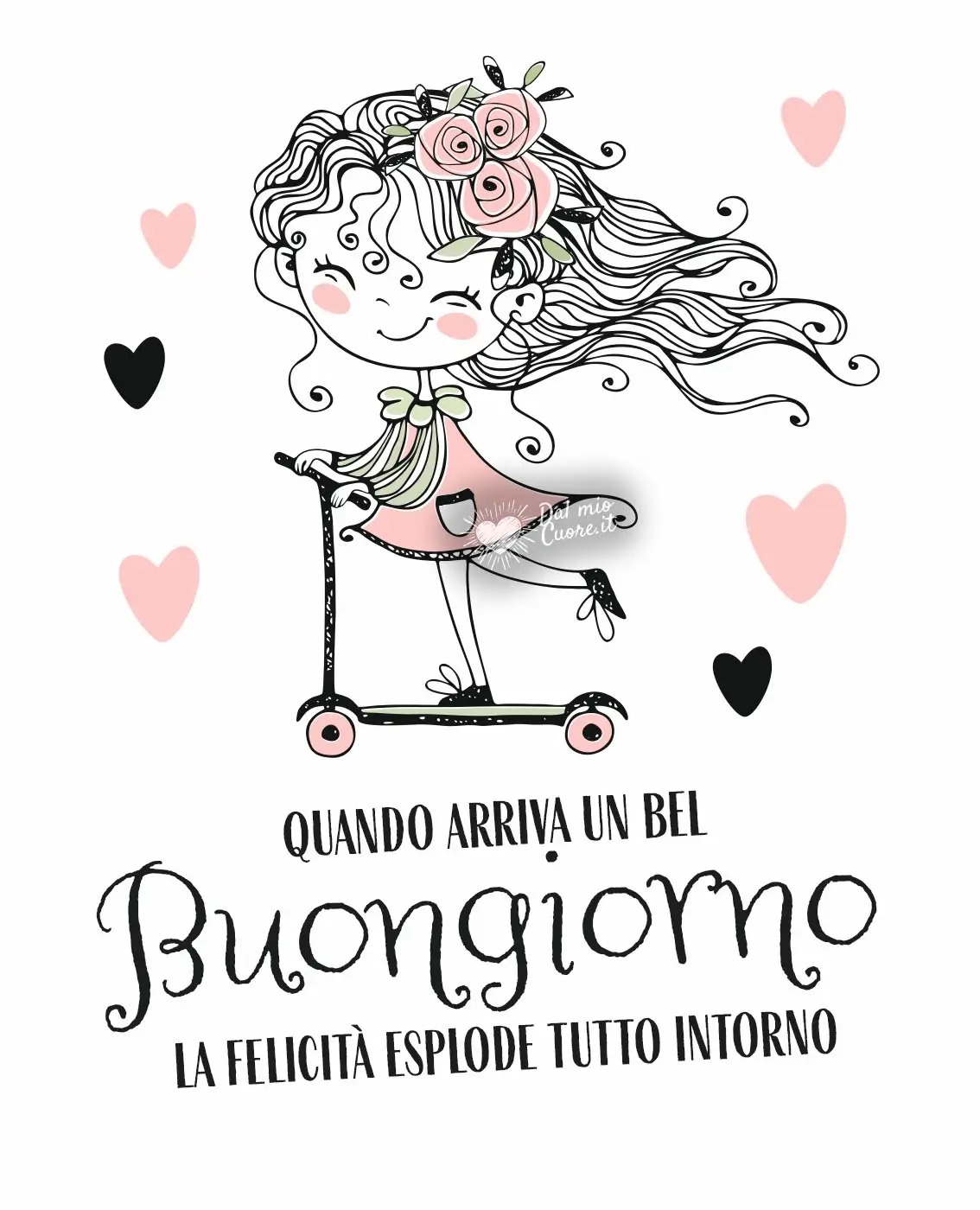 Quando arriva un bel buongiorno la felicità esplode tutto intorno! Quando arriva un bel buongiorno la felicità esplode tutto intorno!