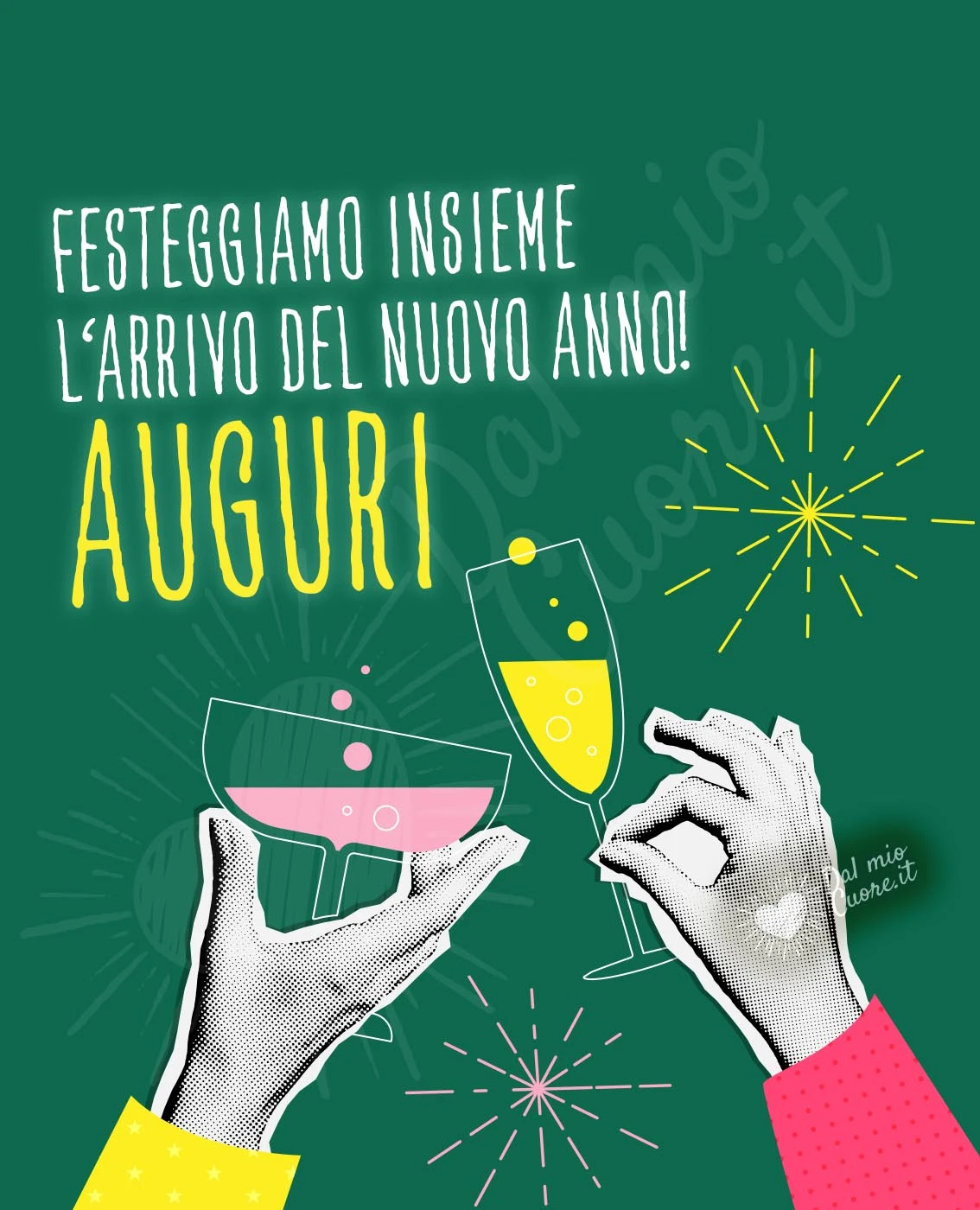 Festeggiamo insieme l'arrivo del nuovo anno! Auguri