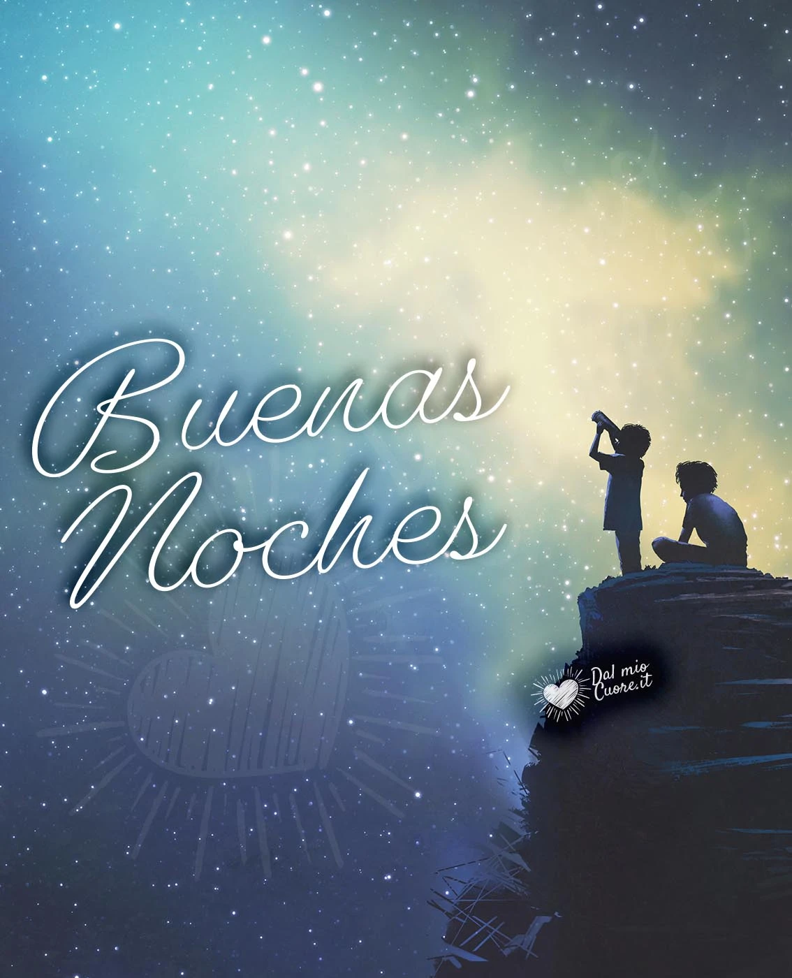 Imagen de buenas noches con estrellas Imagen de buenas noches con estrellas